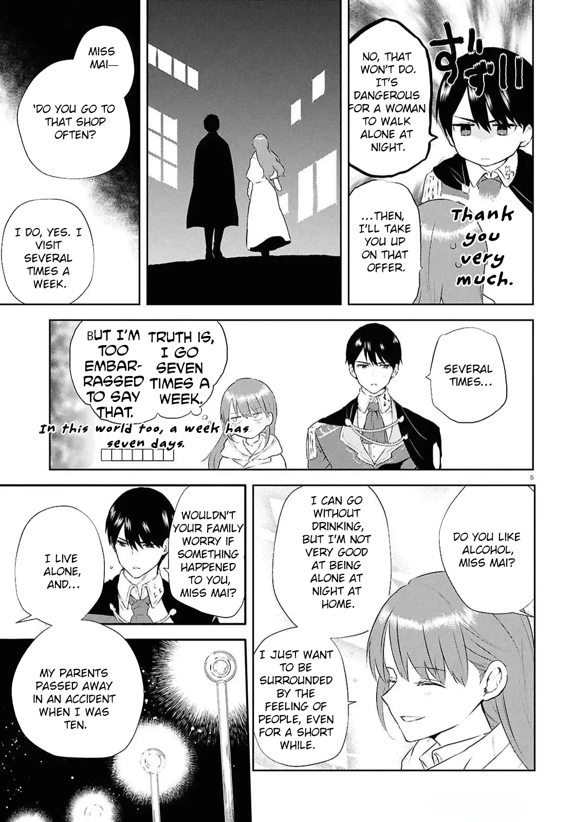 The Hideaway Café: The Mage by Accident and the Visiting Royal Secretary Chapter 3 Page 4